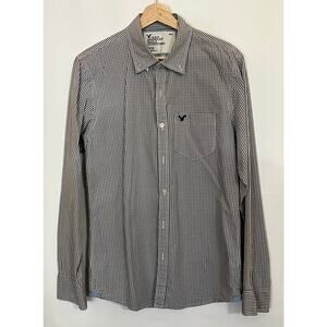 American Eagle Outfitters Vintage Fit Button-Down Long Sleeve size Medium